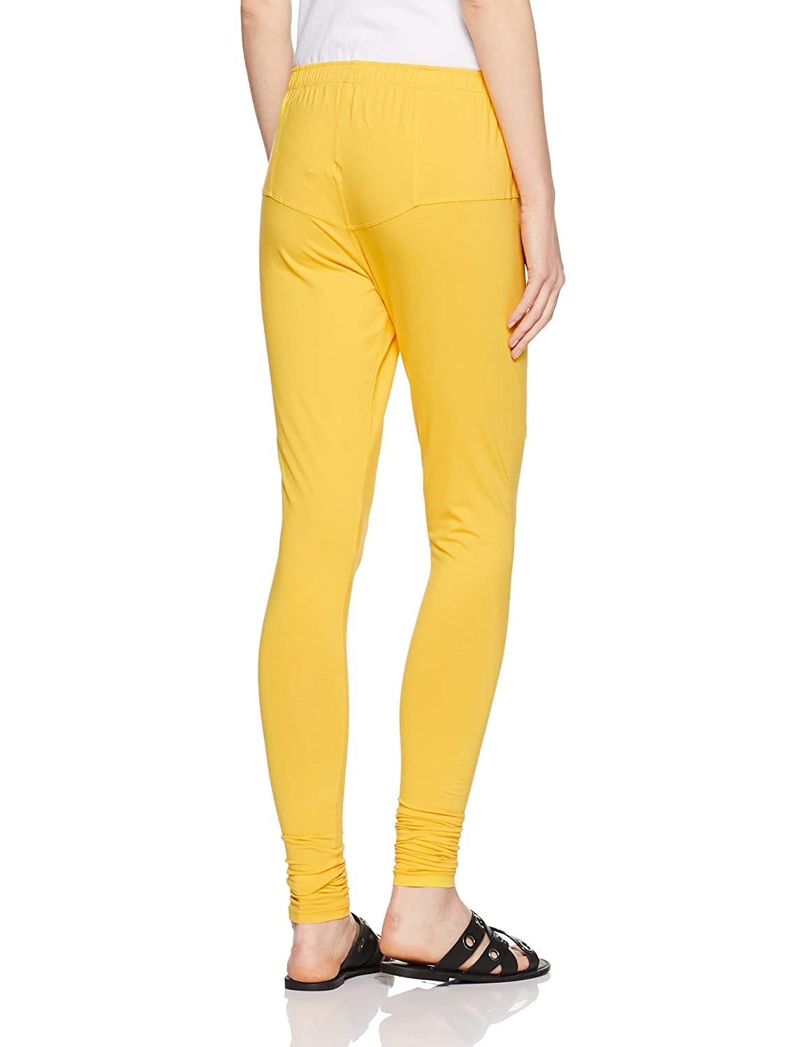 Raya Collection Women's Cotton Ultra Soft Cotton Churidar Leggings Solid Regular and Plus 15 Colours Leggings for Women and Girls - Free Size