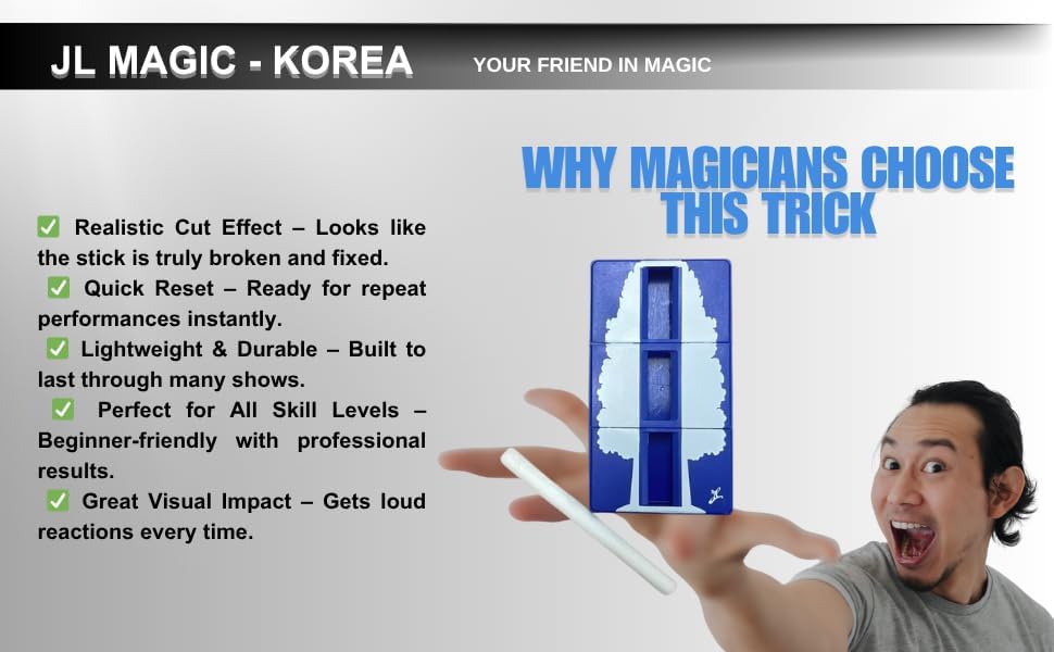 Cut Stick Magic Trick – Cute Design