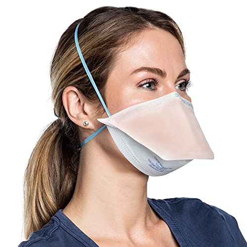 HALYARD FLUIDSHIELD N95 Respirators, ASTM Level 3 Mask, Regular Size, Orange, 46727 (Pack of 6, 210 Count Total) - Thumbnail 2