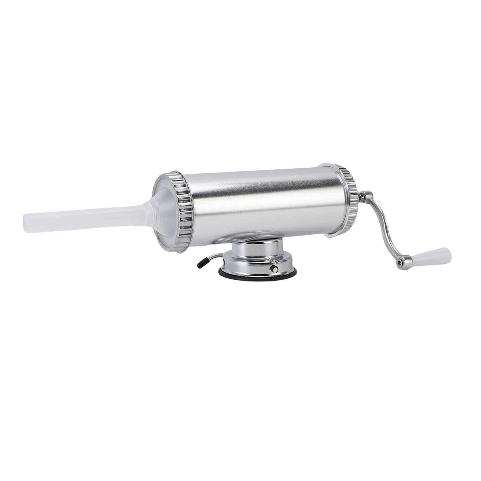 KIMISS Embutidora Manual de Salchichas de Acero Inoxidable | Máquina Llenadora de Carne Compacta para Uso Doméstico y Comercial, Eficiente y Ajustable (S 22,5 cm/8,86 pulgadas de diámetro)