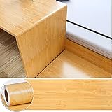 CHICHOME 100x17.7 Inch Yellow Wood Contact Paper for Countertop Waterproof Yellow Wood Grain Contact...
