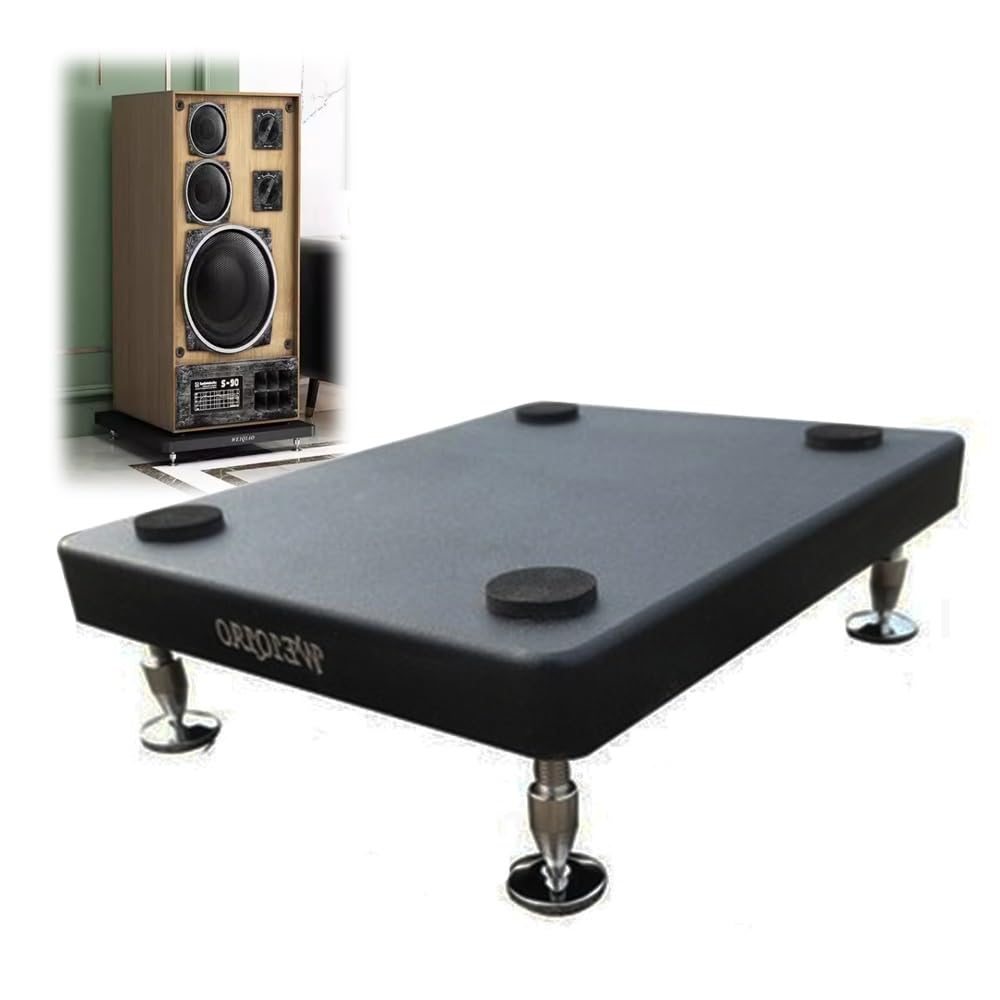 Stojak na sprzęt audio-wideo, 1-poziomowy, mały stojak na sprzęt audio-wideo, stojak na sprzęt stereo HiFi, stojak na odtwarzacz CD, półka narożna z kółkami do salonu (podnóżki, 30 * 30 cm)