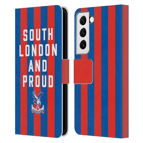 Protection Samsung Galaxy S22 5G Crystal Palace FC coque portefeuille cuir foot
