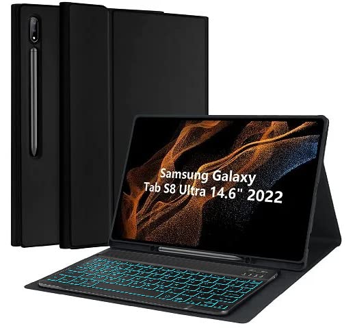 See full amazon price history chart for ProElite Keyboard case for Samsung Galaxy Tab S10/S9/S8 Ultra 14.6 inch SM-X900/ X906 with S Pen Holder, Magnetic Detachable Wireless Bluetooth Keyboard Built-in 7-Colors Backlit, Black ProElite Keyboard case for Samsung Galaxy Tab S10/S9/S8 Ultra 14.6 inch SM-X900/ X906 with S Pen Holder, Magnetic Detachable Wireless Bluetooth Keyboard Built-in 7-Colors Backlit, Black (B0B59BDXC7) Amazon Price History, Amazon Price Tracker
