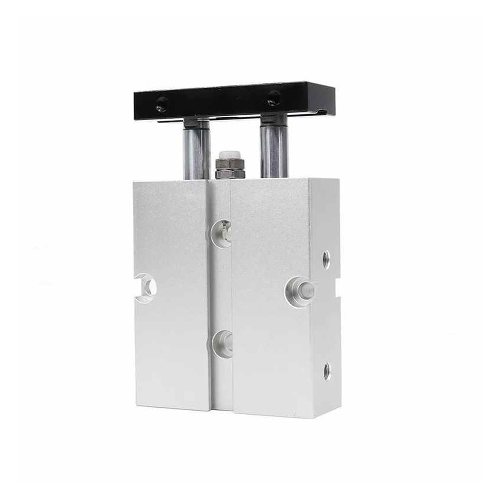 Vérin à double tige TN16x20mm avec aimant intégré pour guidage précis