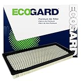 ECOGARD XA5089 Premium Engine Air Filter Fits Jeep Wrangler 4.0L 1997-2006, Wrangler 2.5L 1997-2002,...