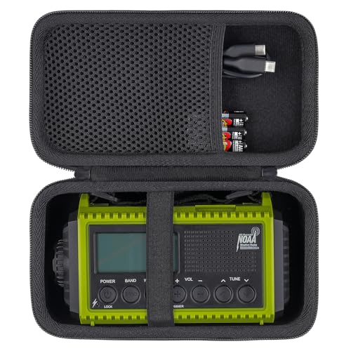 Étui rigide radio portable pour éviter les rayures pochette de rangement pour radio dynamo