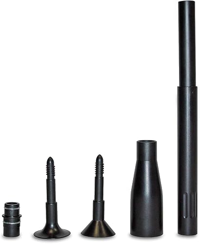 1409 Small Fountain Nozzle Combo-Mini Waterbell and Trumpet - Aerates Water for Koi, Goldfish, and Other Fish - Ideal for Small Ponds, Water Gardens, and Other Water Statuaries, Black