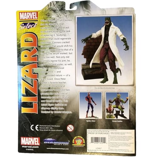 Lizard Largato Marvel Diamond Select