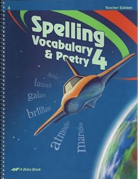 Spelling Vocabulary Poetry 4 Teacher's Edition