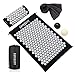 Produktbild Euyecety Akupressurmatte Akupressure Set Akupressurmatte mit Kissen, Akupressur Kissen Akupunkturmatte für Rücken, Nacken, Füße, Akupressur Massagematte 2 Massagebälle Handtücher Tragetasche-Marine
