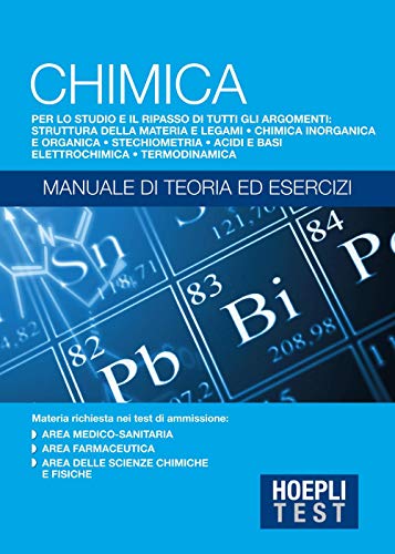  Hoepli Test. Chimica. Manuale di teoria ed esercizi