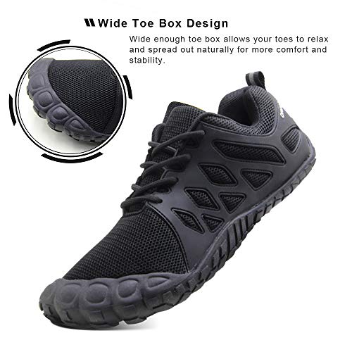 Image of Oranginer Men's Barefoot Shoes - Big Toe Box - Minimalist Cross Training Shoes for Men