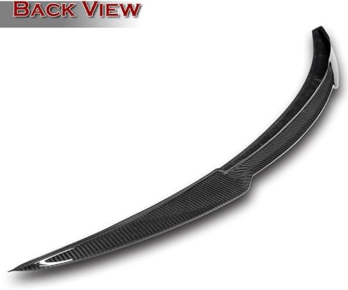 Miniatura 4 de Q1-Tech, alerón de maletero de fibra de carbono compatible con Mazda 6 2014 - 2017, alerón de labio trasero del maletero, 2015 2016