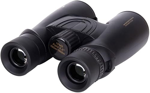 Prismáticos de alta potencia de 10 x 42 para adultos con visión nocturna con poca luz, prismáticos compactos para observación de aves, caza, viajes,