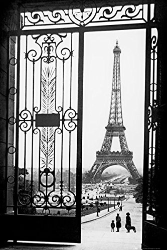 Affiche Paris Tour Eiffel Gates 61x91,5 cm pour salon grand format