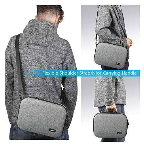 JSVER Reistas voor Oculus Quest Hard Shell EVA All-in-one VR Gaming Headset Case Beschermende doos met schouderriem… - Afbeelding 8