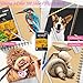 Caliart 176PCS Art Supplies Sketching Kit with 100 Sheets 3-Color Sketch Book, Graphite Colored Charcoal Watercolor & Metallic Pencils, Drawing Supplies Christmas Gifts for Artists Adults Beginners