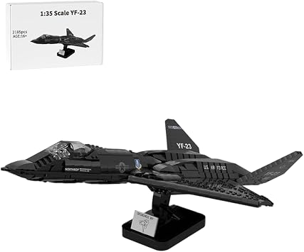 1/35 Scale YF-23 Fighter Building Kit, Military Theme, 2185PCS+, Teens+