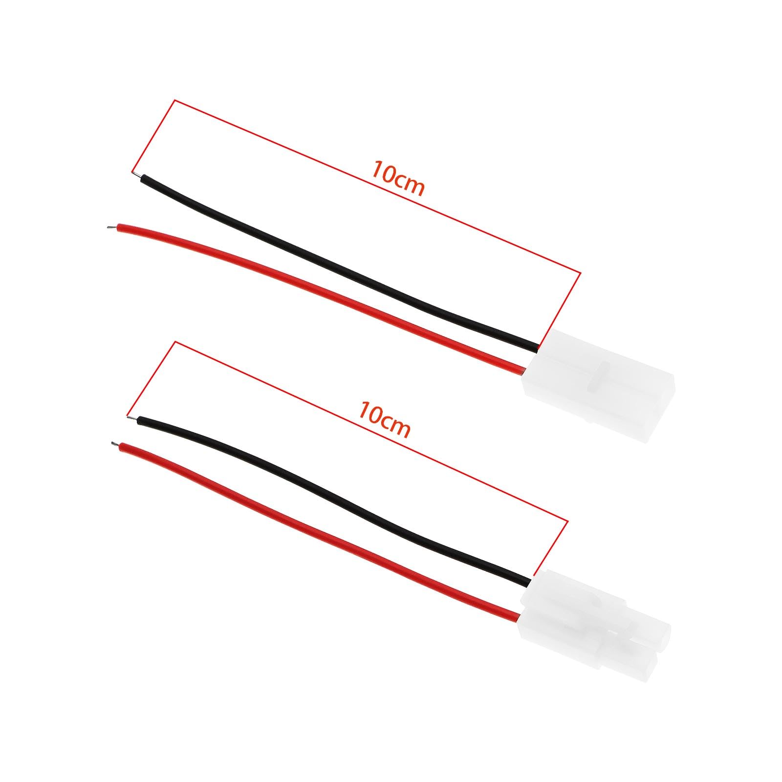 EMSea Set De 4 Adaptadores De Batería RC – Conector T-R-X Hembra A T-Plug Macho, Compatible Con LiPo, ESC, Drones Y Coches Conector RC Coche Barco