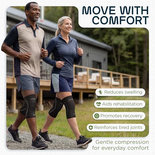 Image of Rymora Knee Supports for Men and Women - Choice of Single or Pair