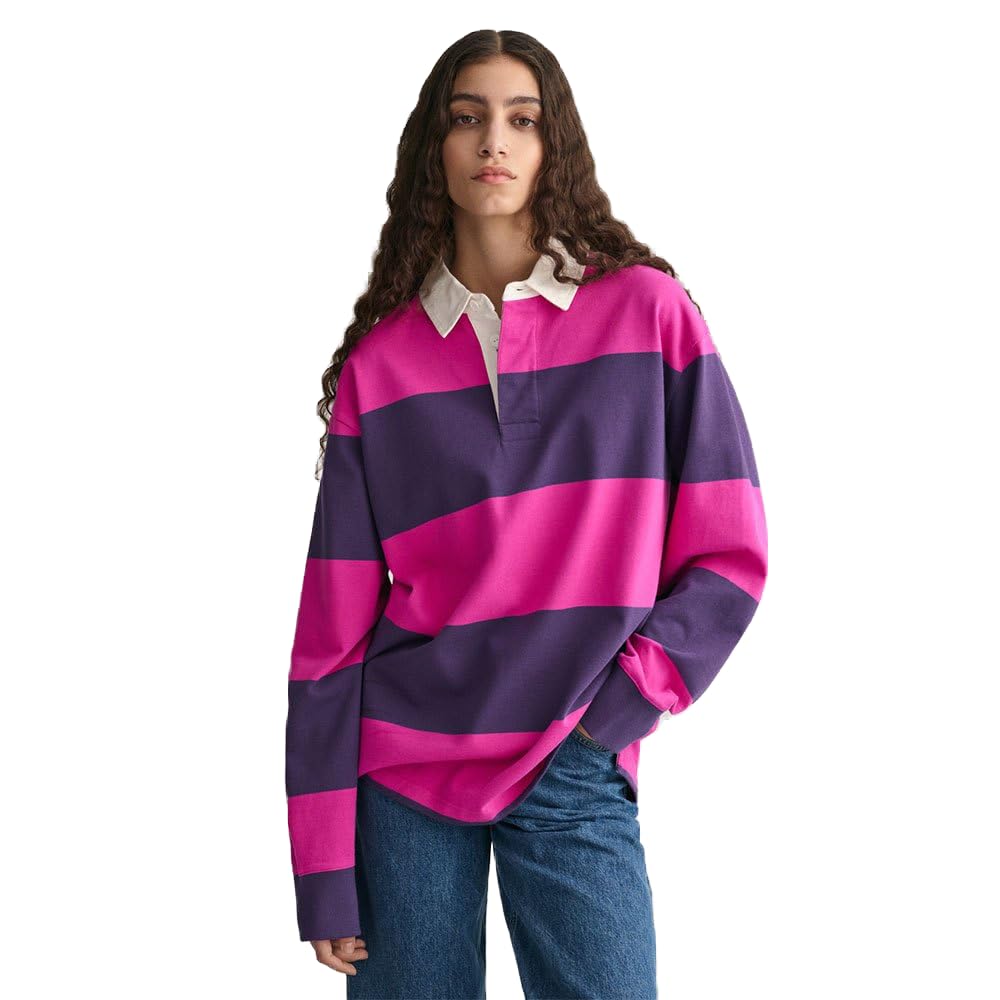 GANTMen 2005128-543 Block Striped Heavy Rugger