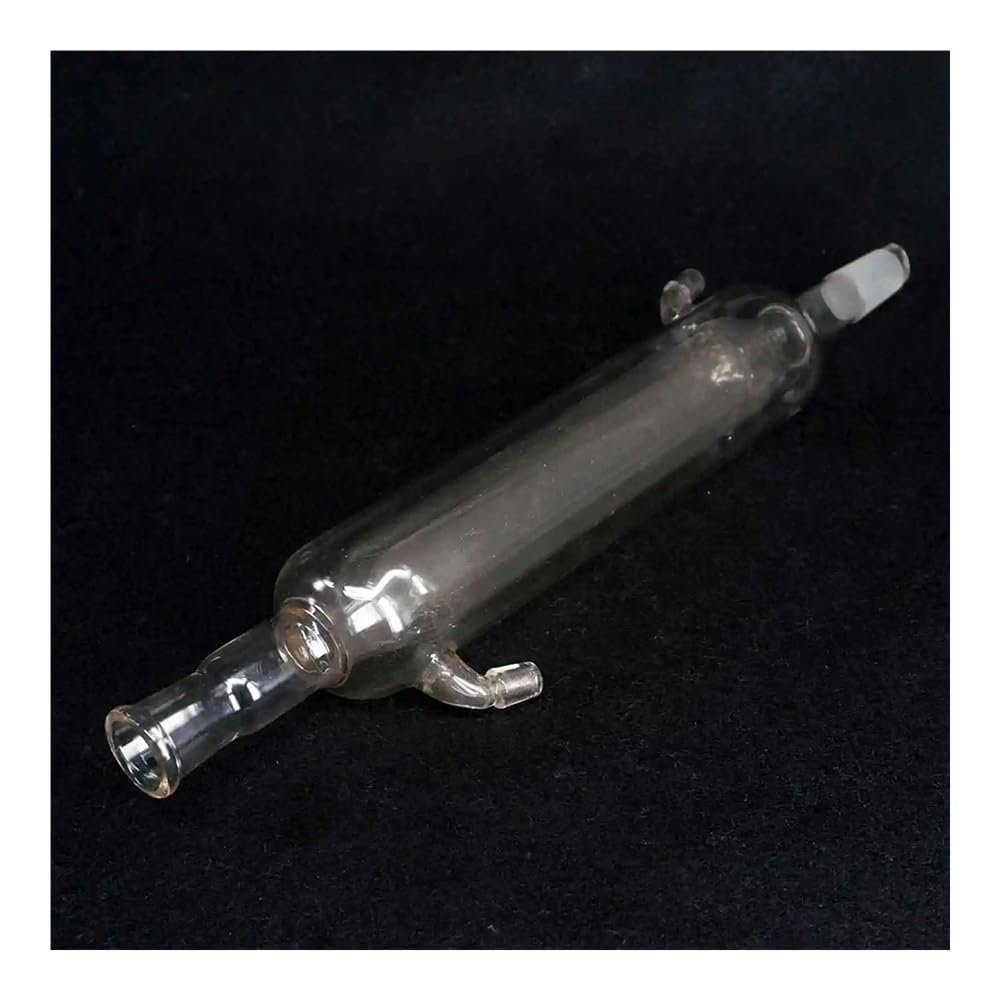 Attrezzature e forniture di laboratorio Condensatore dritto in vetro borosilicato a doppio strato con giunto 200/300/400 mm #19#24#29
