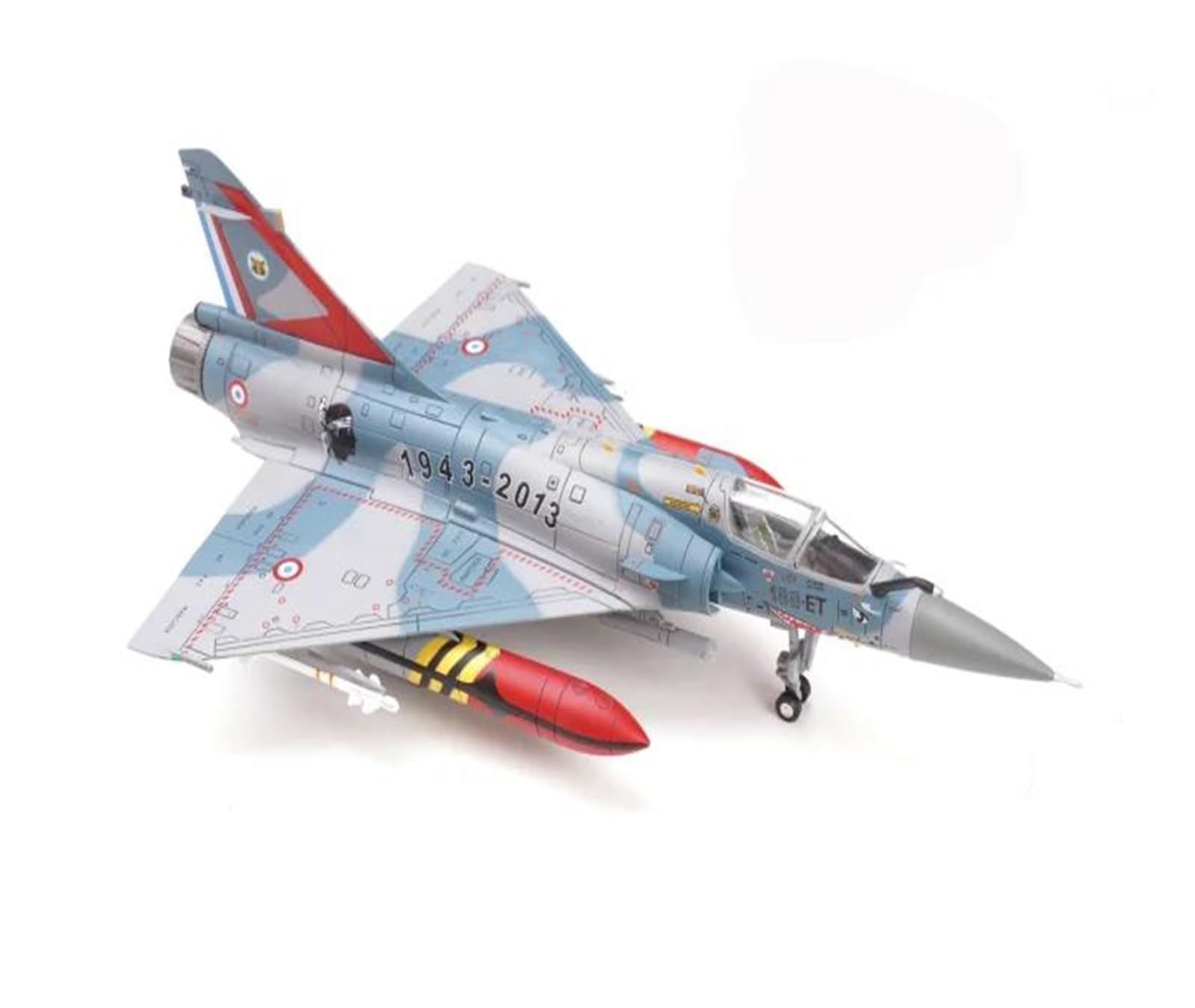 Amazon | 飛行機 模型 完成品 1 72 フランス空軍ミラージュ 2000-5F 70