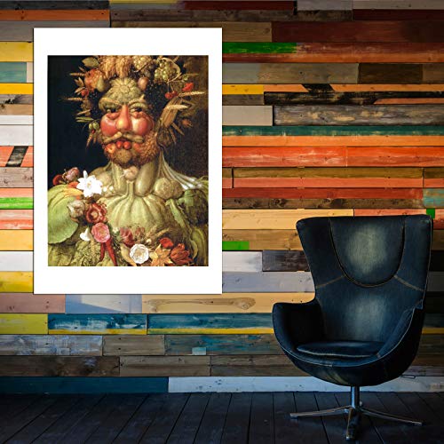 Cadre Vertumnus Arcimboldo extra large mat aux finitions de qualité