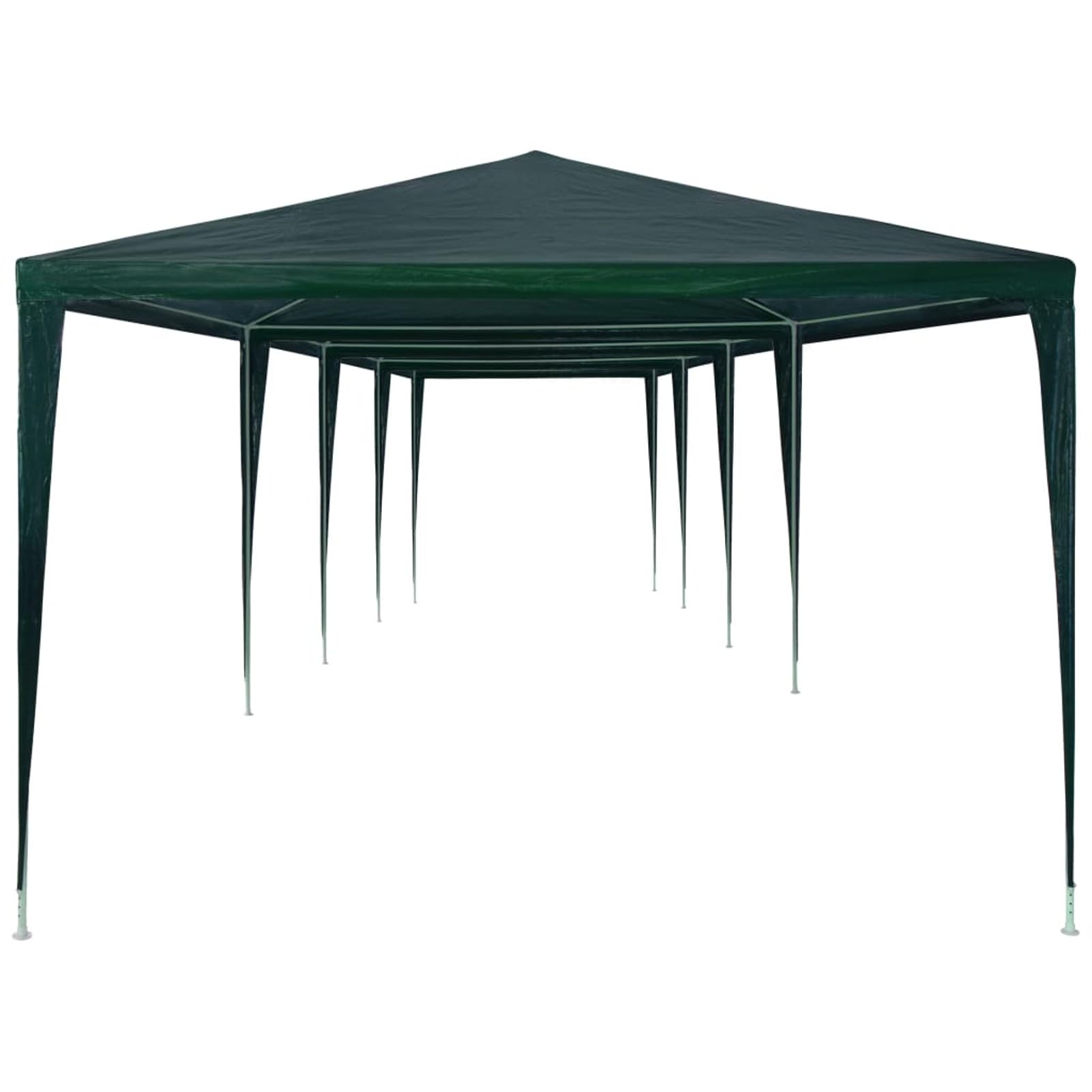Carpa de Jardín Grande 3x12m, Resistente al Agua y UV, Verde, para Eventos al Aire Libre