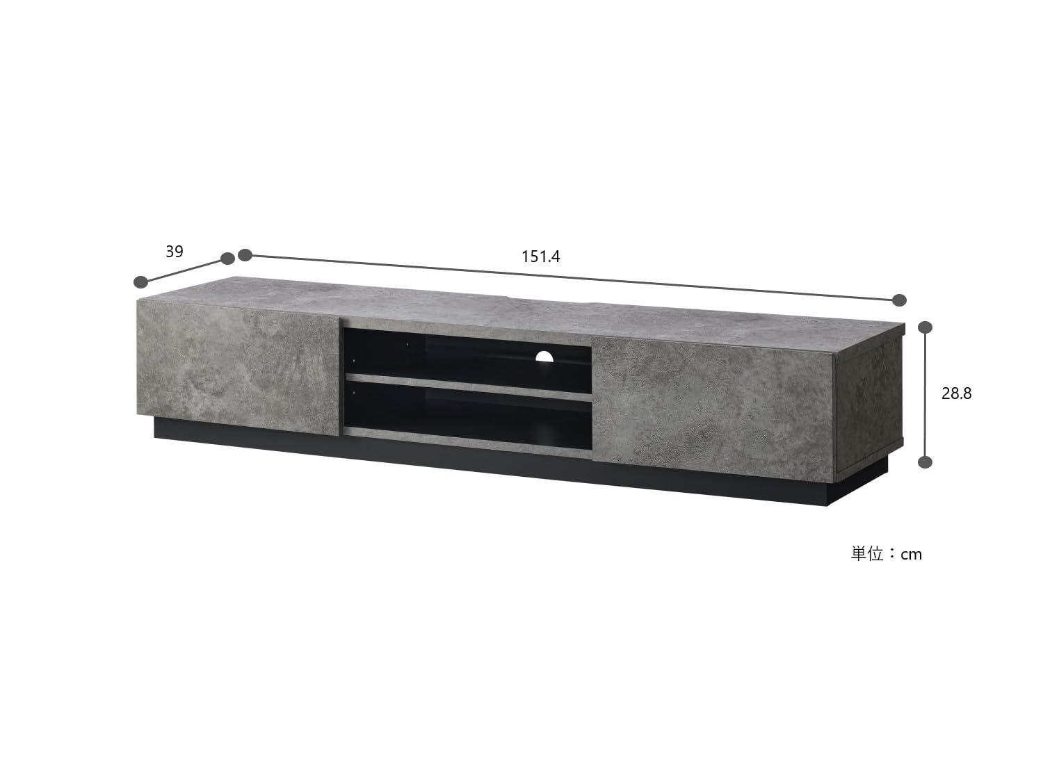 Amazon.co.jp: 朝日木材加工(Asahiwood) テレビ台 Liora 65型対応