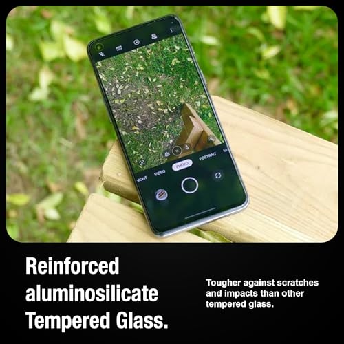 Image of Supershieldz NeoGuard HD+ Tempered Glass Screen Protector Guard for OnePlus Nord 2T 5G / Nord 2 5G / Nord CE 5G, 9H Hardness, Edge-to-Edge, Military Grade Protection, Easy Installation Kit