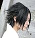 Amybria Popular Sasuke Short Black Straight Cosplay Wig