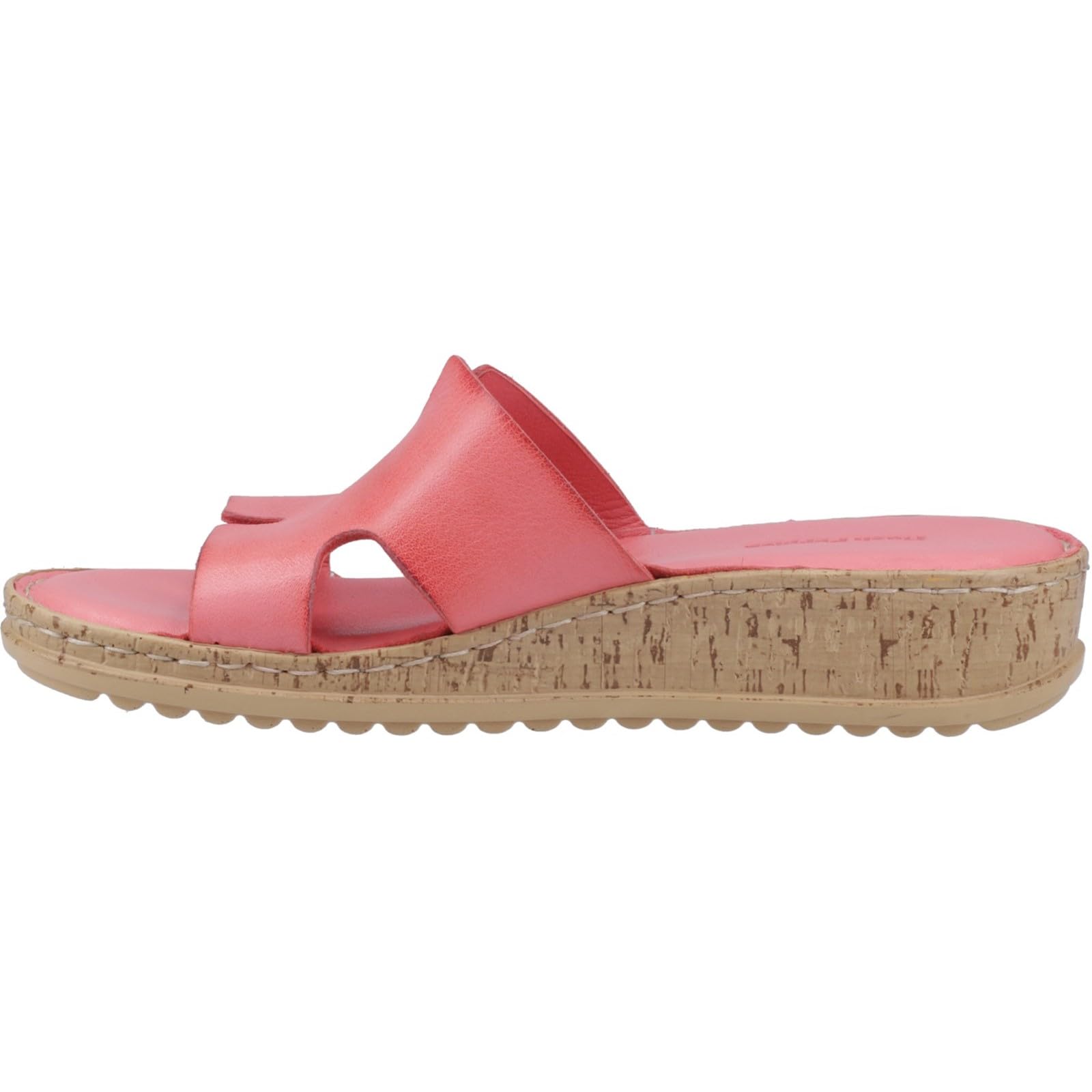 Hush Puppies Eloise Leather Women's Coral Sandals - UK 4