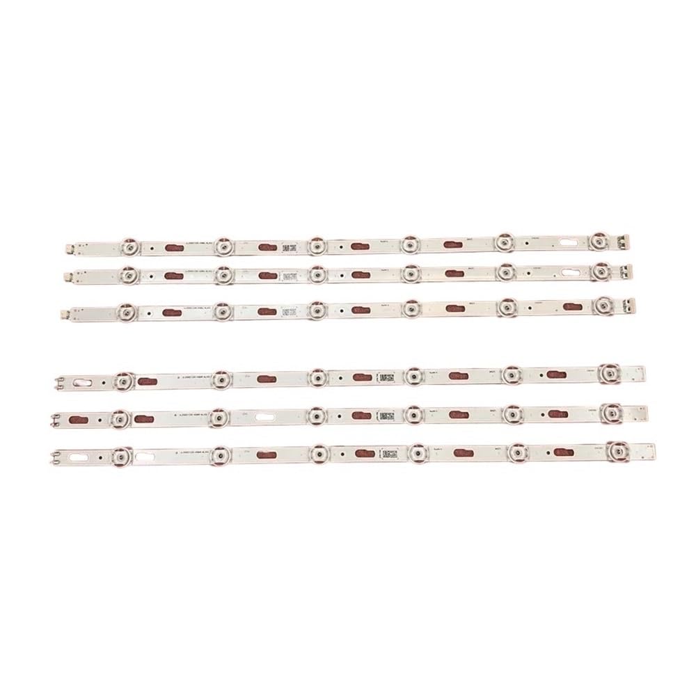 Tira de LED for iluminación trasera compatible Fit For Samsung UE50TU8000K UN50AU7000P UN50AU7090G GU50AU7179U UE50AU7172U UE50TU7005k(2 set For 2 TV)