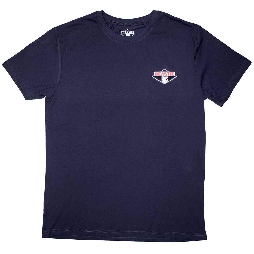 Rock Off officially licensed products The Beastie Boys Mini Diamond Logo T Shirt XXL Navy