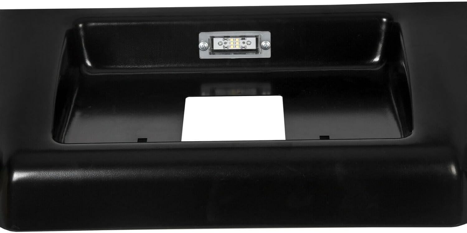 Rear Bumper Roll Pan w/Light For 88-98 Chevy Silverado Sierra C/K1500 2500 3500