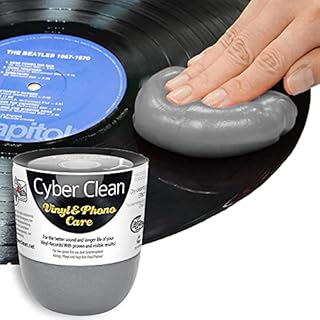 Cyber Clean Vinyl Phono Care Pop up Cup 160gr, Black, 6.4 x 6.4 x 7.16 cm
