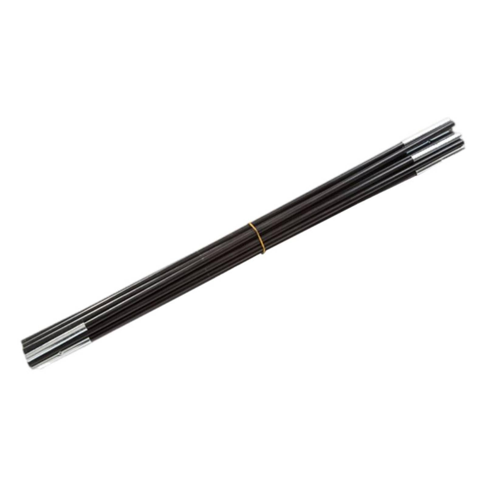 2 Pieces Silver Metal Ferrules 4 M Tent Pole Set Lightweight Fiberglass Tent Poles for Camping, 400M Fiberglass Tent-image-20