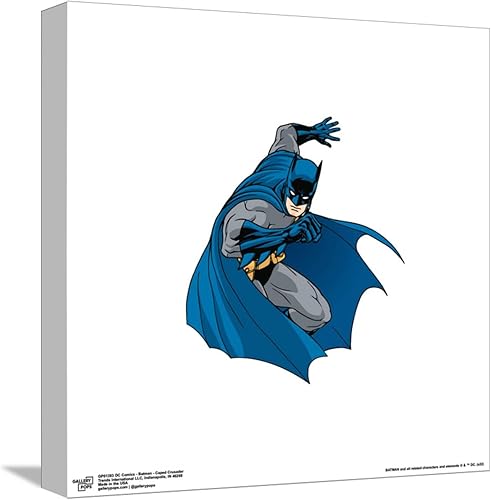 Miniatura 17 de Trends International Gallery Pops DC Comics Batman - Póster de pared de cruzado con capa, 12 x 12 pulgadas, versión enmarcada en negro Versión