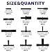 Vacuum Connector Assortment 113 PCS Heat Resistance 240℃（460℉）Automotive Vacuum Tubing Connector Vacuum Tee Connector Assortment Kit Black Nylon