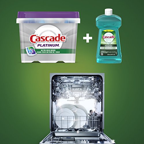 Image of Cascade Platinum Actionpacs Fresh Scent Dishwasher Detergent 12 Count