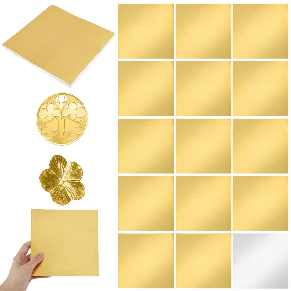 Feuilles de gaufrage dorées 0.07mm aluminium pour éviter les déchirures en carterie
