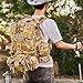 CALUOMATT Large Military Tactical Backpack for Men, 40-50L Backpacks for Women, Bug out Bag Army 3 Days Assault Pack Bags Rucksack with Molle System Cp