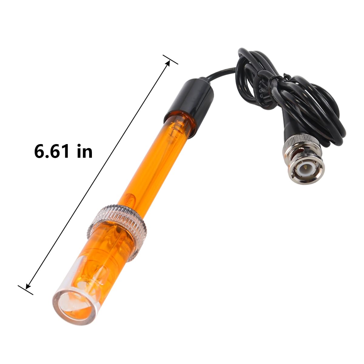 Redox-Ersatzelektrode, kompatibel mit BNC-Q9-Schnittstelle, geeignet für Aquarien, Hydrokulturen und Schwimmbäder usw.