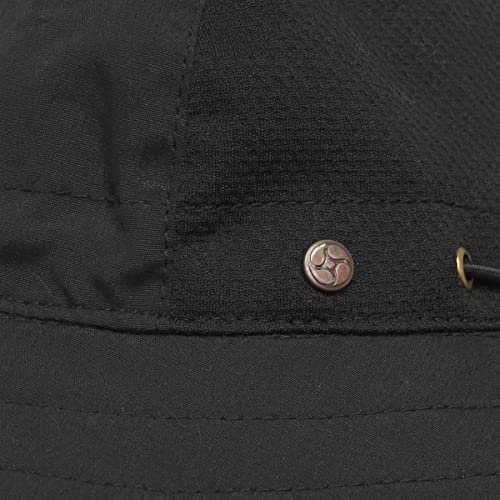 Builtcool Adult Mesh Panel Bucket Cap – Boonie Hatf Or Fishing, Camping, And Kayaking - Large/X-Large, Black #TOP5