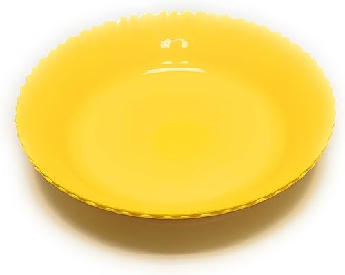 Vista 86 de Mintra Home Curly Collection (plato grande de 11.75 pulgadas, 6 unidades, blanco)