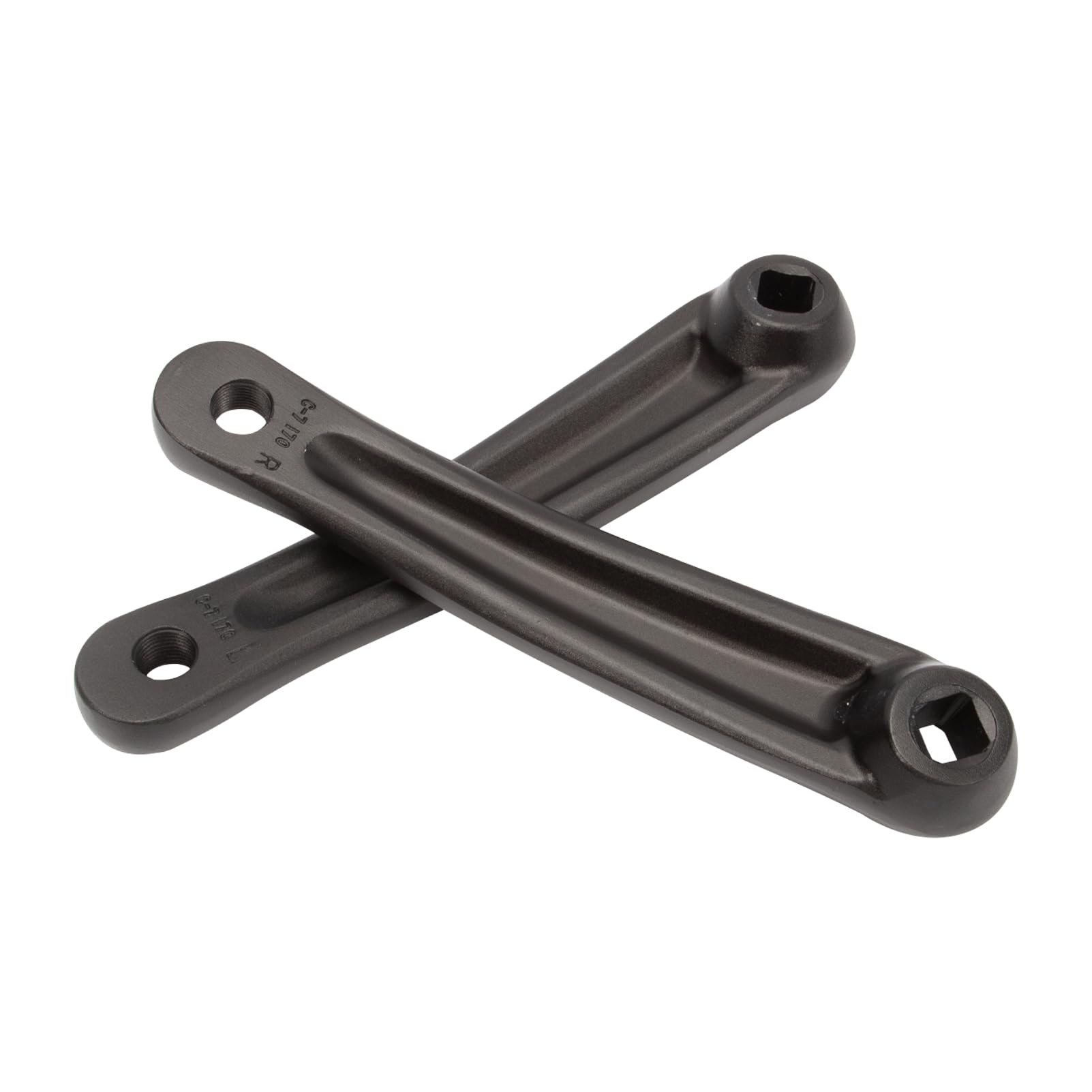 Biela para bicicleta de montaña, 2 manivelas duraderas BMX Old School Cruiser