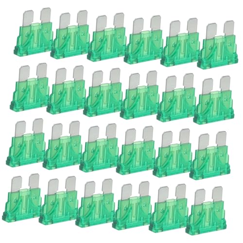 Kit de reemplazo de fusibles automotrices tipo cuchilla estándar TEHAUX, 60 piezas, construcción duradera para protección de circuitos en automóviles y RV miniatura 1