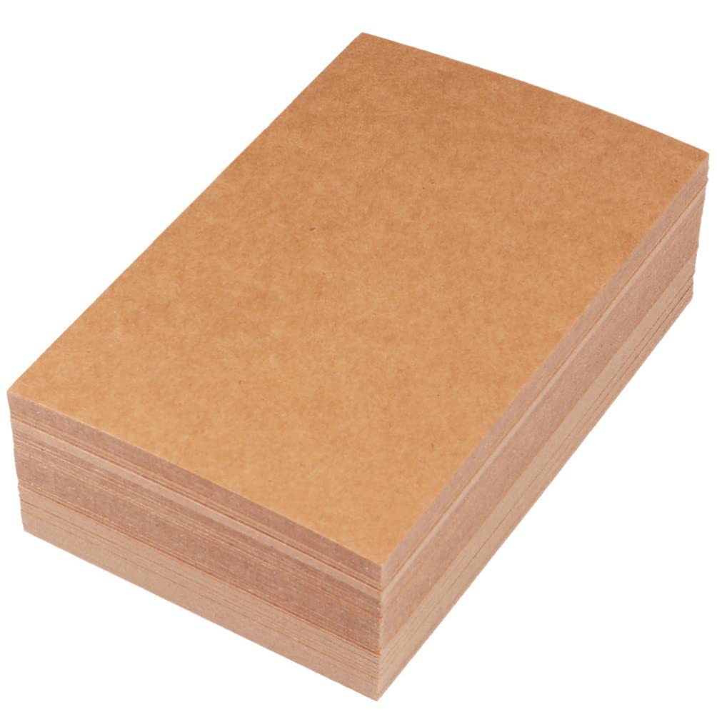 200 Leere Postkarten aus Kraftpapier für Selbstgemacht und Schreiben